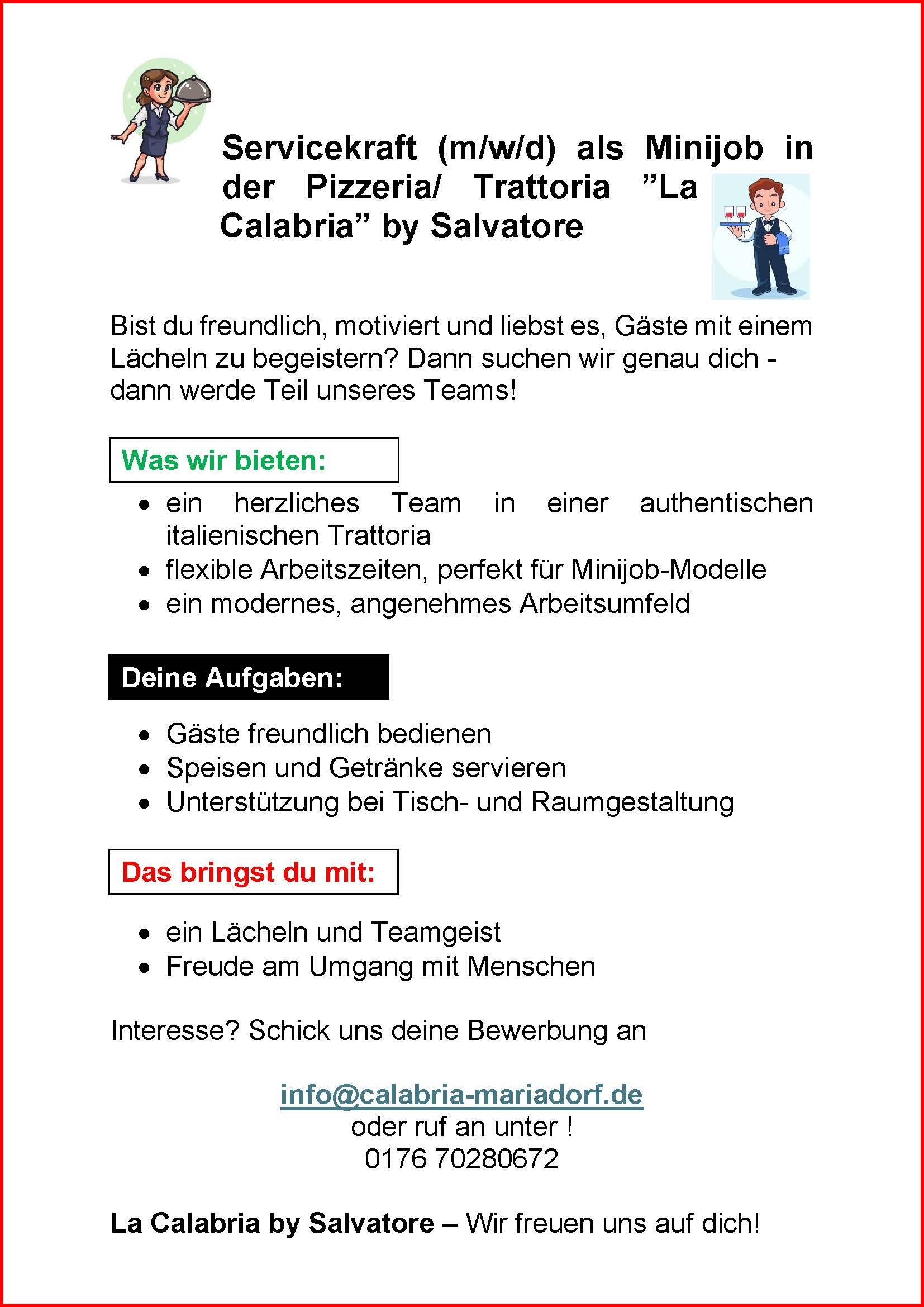 Stellenangebot